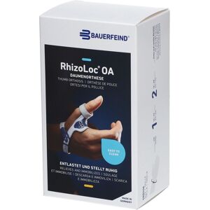 BAUERFEIND Rhizoloc OA Daumenorthesen rechts Gr.2 titan 1 St Schienen