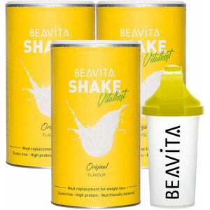 Beavita 3 x Vitalkost mit Slim Shaker 3x500 g Set