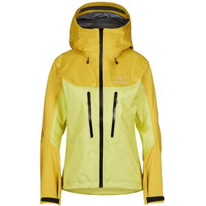 Arc'teryx ALPHA JACKET W Damen Gr.L - Hardshelljacke - gelb