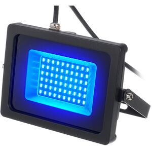 EuroLite LED IP FL-30 SMD blue Schwarz matt