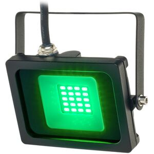 EuroLite LED IP FL-10 SMD green Schwarz matt