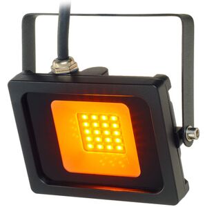 EuroLite LED IP FL-10 SMD orange Schwarz matt