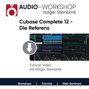 Audio Workshop Cubase Complete 12 - Referenz
