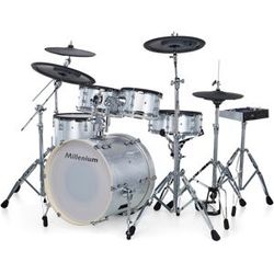 Millenium MPS-1000 E-Drum Monitor BD Set Silver Sparkle