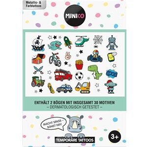 MINICO Kinder Accessoires Tattoos