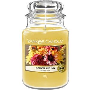 Yankee Candle Raumdüfte Duftkerzen Golden Autumn Classic Medium Glass