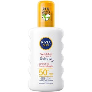 NIVEA Sonnenpflege Sonnenschutz Anti-SonnenallergieSensitive Sofort-Schutz Sonnenspray LSF 50+