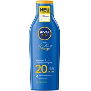 NIVEA Sonnenpflege Sonnenschutz Schutz & Pflege Sonnencreme LSF 20