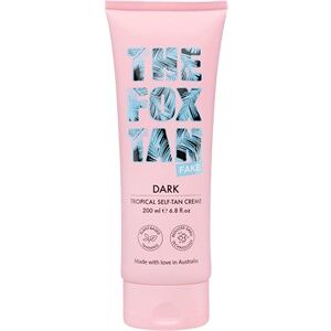 THE FOX TAN Selbstbräuner Self-Tan Dark Tropical Self-Tan Creme