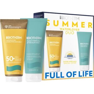 Biotherm Sonnenpflege Sonnenschutz Summer Waterlover Duo Set Waterlover Hydrating Sun Milk SPF50+ 200 ml + Oligo-Thermal After-Sun Milk 200 ml