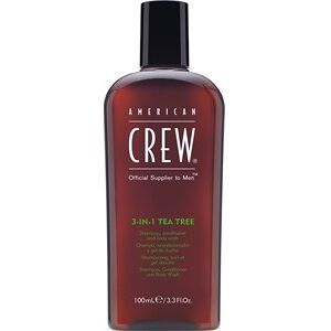 American Crew Haarpflege Hair & Body 3-in-1 Tea Tree Refreshing Shampoo, Conditioner and Body Wash