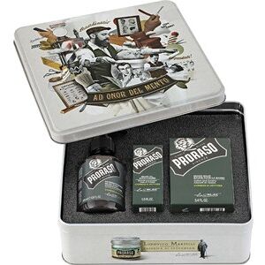 Proraso Herrenpflege Cypress & Vetyver Geschenkset Beard Wash 200 ml + Beard Balm 100 ml + Beard Oil 30 ml