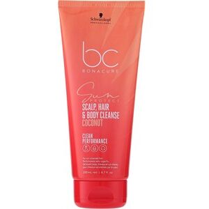 Schwarzkopf Professional BC Bonacure Sun Protect 3-in-1 Scalp, Hair & Body Cleanse