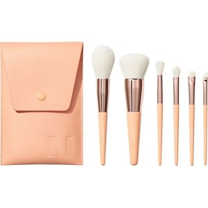 Morphe Pinsel Augenpinsel-Sets Aurascape 6-Piece Face & Eye Brush Set Y101 Buffer Foundation Brush + Y102 Fluffy Powder Brush + Y201 Blender Crease Eyeshadow Brush + Y103 Blender Brush + Y301 Crease Detail Brush + Y202 Liner Brush