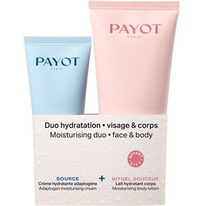 Payot Pflege Source Geschenkset Source Crème Hydratante Adaptogène 30 ml + Rituel Douceur Lait Hydratant Corps 100 ml