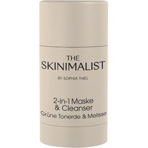 The Skinimalist Pflege Gesicht Grüne Tonerde & Melisse2-in-1 Maske & Cleanser