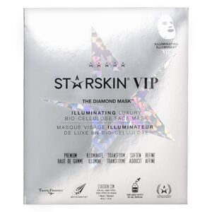 StarSkin Masken Tuchmaske VIP - The Diamond MaskIlluminating Face Mask Bio-Cellulose