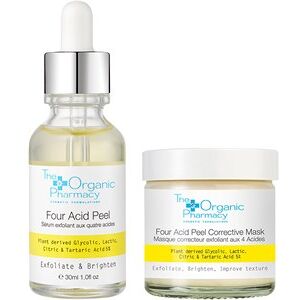 The Organic Pharmacy Pflege Gesichtspflege Geschenkset Four Acid Peel 5 % 30 ml + Four Acid Peel Corrective Mask 5 % 60 ml