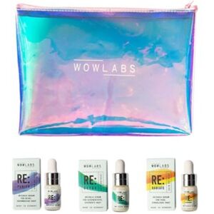 WOWLABS Gesichtpflege Seren Geschenkset Skin Retreat RE:DETOX 3 ml + Skin Retreat RE:PURIFY 3 ml + Skin Retreat RE:RADIATE 3 ml + Kosmetiktasche 1 Stk.