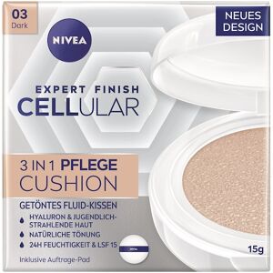 NIVEA Gesichtspflege Make-up Hyaluron Cellular Expert Finish 3in1 Pflege Cushion 03 Dunkel