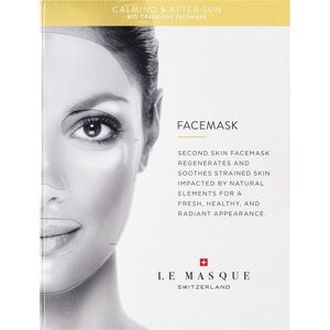 Le Masque Switzerland Pflege Masken Bio-Cellulose Calming & After Sun Face Mask