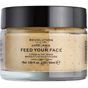 Revolution Skincare Gesichtspflege Masken Jake-JamieFeed Your Face Cocoa & Oat Mask