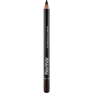 Flormar Augen Make-up Eyeliner Waterproof Eyeliner 106 Dark Chestnut