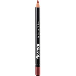 Flormar Lippen Make-up Lipliner Waterproof Lipliner 202 Pink Brown