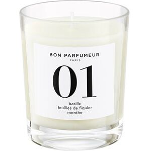 BON PARFUMEUR Home Line Candles 01 Basil, Fig Leaf, Mint