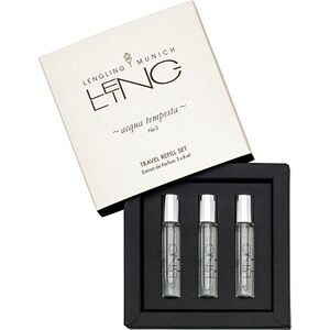 LENGLING MUNICH Unisexdüfte No 3 Acqua Tempesta Travel Refill Set Extrait de Parfum