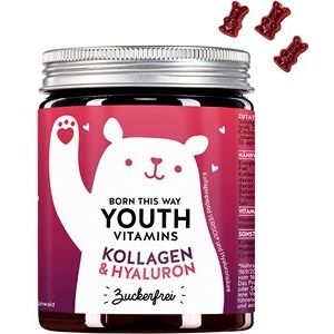 Bears With Benefits Nahrungsergänzungsmittel Vitamin-Gummibärchen Born This Way Youth Vitamins 90 Gummibärchen