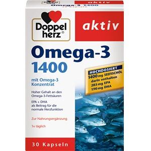 Doppelherz Gesundheit Herz-Kreislauf Omega-3 Kapseln