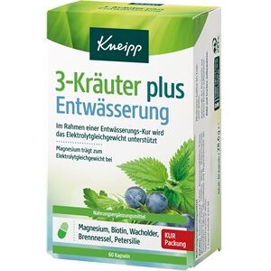 Kneipp Gesundheit Nahrungsergänzungsmittel 3-Kräuter Entwässerung plus