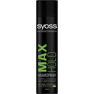 Syoss Haarpflege Styling Max Hold Haltegrad 5, mega starkHaarspray