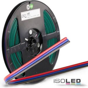 Fiai IsoLED Kabel für LED Flexband RGB 3-polig AWG18 Farbkennzeichnung 3x0,75mm² 10m Rolle