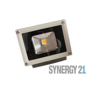 SYNERGY21 LED Fluter Outdoor 10W 800lm neutralweiß 230V AC IP65 dimmbar grau EEK G [A-G]