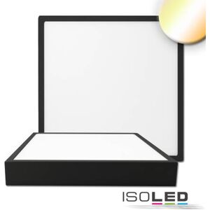 Fiai IsoLED LED Deckenleuchte PRO schwarz 30W 30x30cm ColorSwitch 2700K 3000K 4000K...