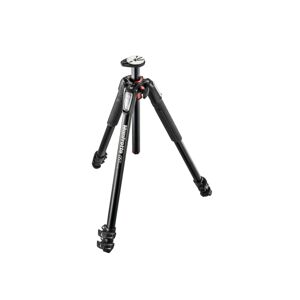 Manfrotto 055 Fotostativ, Alu, silber,