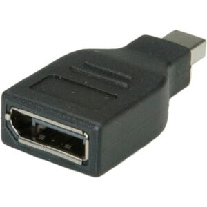 Roline DisplayPort Video-Adapter, 4K, schwarz