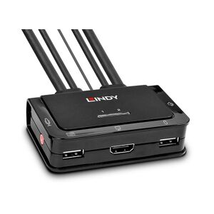 Lindy 42345 2 Port 2.0 HDMI / USB KVM Switcher