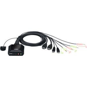 Aten CS22H KVM Switcher, 2 Ports