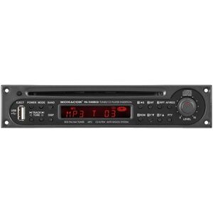 MONACOR PA-1140RCD Einbau CD Player / RDS Tuner