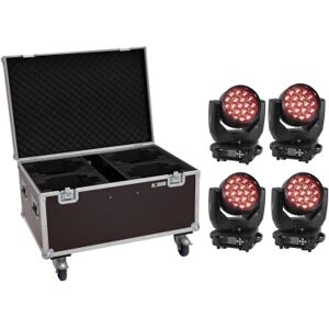 EuroLite TMH X4 Moving Head Wash Zoom 4er SET