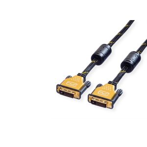 Roline Gold DVI-D DualLink Kabel, 3m