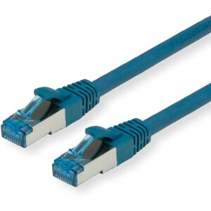 Value CAT6A-Netzwerkkabel, S/FTP, 15m, blau