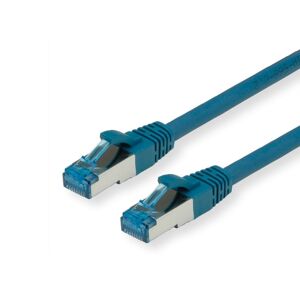 Value CAT6A-Netzwerkkabel, S/FTP, 20m, blau