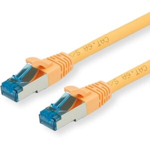 Value CAT6A-Netzwerkkabel, S/FTP, 15m, gelb