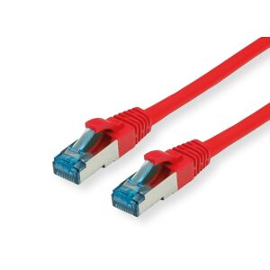 Value CAT6A-Netzwerkkabel, S/FTP, 10m, rot