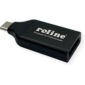 Roline DisplayPort 4K Video-Adapter, USB-C m./DisplayPort 1.2 f.