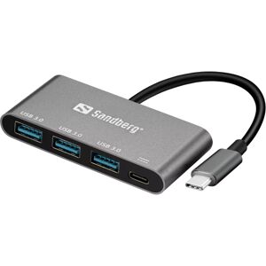 Sandberg 136-03 USB C to 3x USB 3.0 Hub